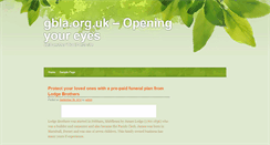 Desktop Screenshot of gbla.org.uk